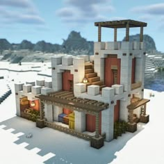 Minecraft Pyramid, Minecraft Desert House, Minecraft Temple, Minecraft Desert, Minecraft Castle Blueprints, Minecraft Small House, Minecraft Tree, Desert House, Minecraft House Plans