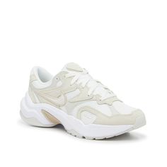 Nike- White Casual Shoes For Women, Chunky Gym Shoes, Cute Comfy Sneakers, Cute Women’s Sneakers, Neutral Shoes Women, Workout Esthetics, Nike Al8 Sneaker Outfit, Women’s Fashion Sneakers, Aesthetic Sneakers For Women