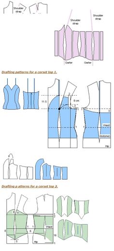 the instructions for how to make an origami dress with sleeves and collars