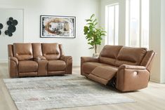 Trasimeno Caramel Power Reclining Sofa and Loveseat - Ornate Home Loveseat Recliners, Sofa And Loveseat, Power Reclining Loveseat, Sofa Material, Power Reclining Sofa, Furniture Market, Luxury Loft, Furniture Showroom, Loveseat Sofa