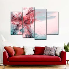 Pink And Teal Lilies Wall Art is a beautiful addition to any decor style. Bring this stunning canvas print into your home to easily refresh your walls and elevate your decor. Teal And Pink Wall Art, Apartment Decor Inspiration, Pink Wall, Pink Wall Art, Teal And Pink, Pink Walls, Wall Art Elephant, Art Elephant, Off Sale