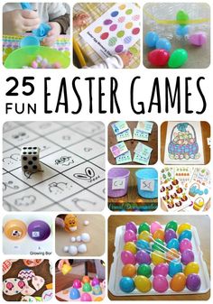 25 fun easter games for toddlers to play in the house and on the table