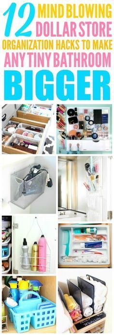 the top ten organizing hacks to make any bathroom bigger