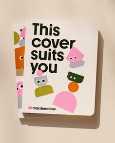 this cover suits you book is laying on the table