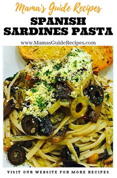 Spanish Sardines Pasta Spanish Pasta Dishes, Canned Sardine Pasta Recipes, Pasta Sardines Recipe, Spanish Sardines Pasta Recipe, Spaghetti With Sardines, Spanish Sardines Recipe, Spanish Style Sardines Recipe, Spanish Sardines Filipino, Spanish Sardines Pasta