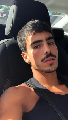 Curly Hair Aesthetic Men, Short Moustache Style, Thick Mustache Men, Low Beard Styles, Indian Hair Cuts Men, Mullet Moustache, Mustache And Goatee Style, Long Caesar Haircut, Men’s Eyebrows