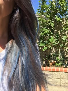 Bratz Movie 2007, Blue Hair Underneath, Blue Hair Streaks, Under Hair Dye, Jade Bratz, Bratz Movie, Best Haircuts For Women