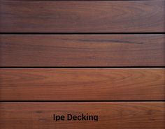 the side of a wooden wall with text that reads ipe pecking on it