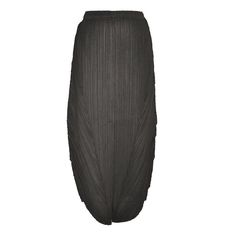 Issey Miyake black asymmetric pleat skirt | From a collection of rare vintage skirts at https://www.1stdibs.com/fashion/clothing/skirts/ Issy Miyake, Knee Length Pleated Skirt, Skirt Asymmetrical, Pleat Skirt, Skirt Knee Length, Black Pleated Skirt, Vintage Skirts, Asymmetrical Skirt, Issey Miyake