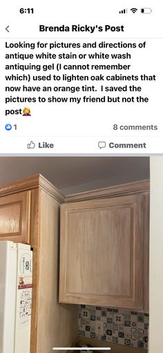 an image of a kitchen that has been posted on facebook