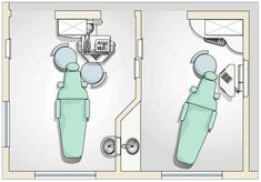 Treatment Room Pt2 - Articles | Design Ergonomics Dental Ergonomics, Office Ergonomics, Dentistry Office, Dental Cabinet, Studio Medico, Dental Office Decor