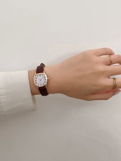 Square Wrist Watch, Boho Watch, Personalized Watches, Bracelet Watches Women, Rose Gold Watches, Watches Unique