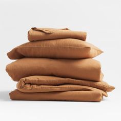 four pillows stacked on top of each other