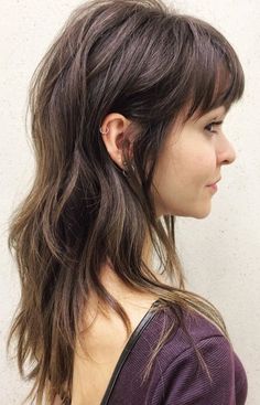 Hair Wolfcut, Wolfcut Long, Wolf Haircut, Haircut Wavy, Haircut Straight, Wolfcut Haircut, Long Wolfcut, Trendy Hairstyle