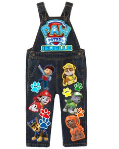 How adorable are these Paw patrol Inspired Overalls?! Perfect for your little ones birthday,photoshoot, or special event! You can choose which items you would like from the drop down menu! Checkout our Other Boy items in our shop under the For the Boys section! WE DO NOT EXCEED PAST SIZE 6 *SHOES ARE NOT INCLUDED* If you are unsure of sizing please scroll to the last photos for our size charts, or visit our size charts here--> https://pinktoesnhairbows.com/pages/size-chart All sales are FINAL, Ship dates can be found directly on the listing, please view our policies in detail here---> https://pinktoesnhairbows.com/pages/policies-terms-conditions Paw Patrol Birthday Boy, Paw Patrol Outfit, Khaki Overalls, Paw Patrol Birthday Shirt, Overalls Boys, Tutu Dress Costumes, 1st Birthday Photoshoot, Pink Toes, Girls Overalls