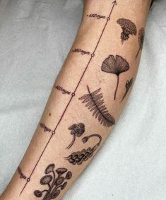 a person with a tattoo on their arm