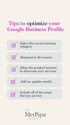 the steps to optimize your google business profile for an advertiser's company