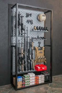 Diy Tactical, Tactical Wall, Gear Room, Landscaping Software, Hunting Room, Safe Room