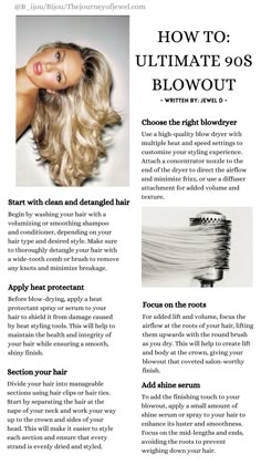 Smooth Blowout Long Hair, Natural Blowout, Hairstyles Blowout, Bombshell Perfume, Blowout Hairstyles, Bombshell Curls, Model Beauty Secrets, Hair Blowout, Model Tips