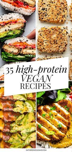 25 high protein vegan recipes that are easy to make and delicious for lunch or dinner