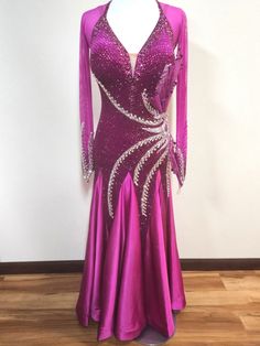 Ballroom Standard Dress, Ballroom Dance Competition Dress, Ballroom Dance Competition, Ballroom Dance Dress, Dance Competition Dress, Royal Ball, Ballroom Dresses, Competition Dress, Ballroom Dance Dresses