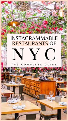 an image of the inside of a restaurant with tables and chairs in front of it