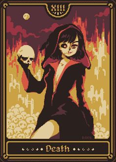 I Have Nothing, Nothing New, You're Awesome, Tarot Card, Comfort Zone, Tarot Cards, Pixel Art, Palace