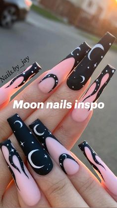 Ongles Goth, Nagel Tips, Coffin Press On Nails, Nail Swag, Acrylic Nails Coffin Short, Acrylic Nails Coffin, Girls Nails, Coffin Nails Designs