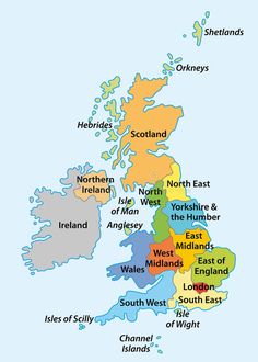 a map of the united kingdom with all its major cities and towns on it royalty illustration