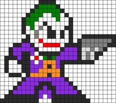 an image of the joker pixel art