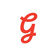 the letter g is made up of red letters