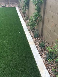 Mowing Strip Lawn Edging, Mow Strip Ideas, Turf Landscaping, Garden Edger, Fence Design Ideas, Turf Backyard, Modern Fence Design, Garden Decor Ideas