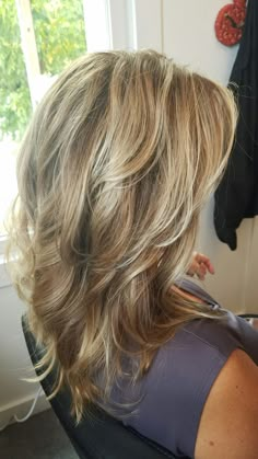 Beautiful Baylage w dark roots | Haircuts for medium hair, Medium hair styles, Haircuts for long hair Haircuts For Medium Length Hair, Hair Affair, Haircuts For Medium Hair, Hair Color And Cut, Dark Roots, Long Layered Hair, Haircuts For Long Hair, Medium Hair Cuts, Shoulder Length Hair