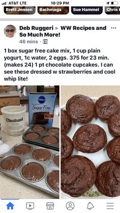 Ww Sweets, Ww Sweet Snacks, Ww Deserts, Bariatric Friendly Desserts, Ww Desserts Easy, Weight Watchers Food Points, Weight Watchers Dessert Recipes, Weight Watchers Meal Plans, Weight Watchers Snacks