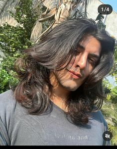 Men’s Longhair, Turkish Hairstyles Men, Long Hair Mexican Men, Men With Long Brown Hair, Longer Curly Hair Men, Men Long Hair Aesthetic, Long Hair Men Beard, Men’s Shoulder Length Hair Layers, Long Haircuts For Men With Curly Hair