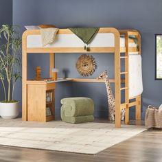 Adyn Contemporary Twin Loft Bunk Bed with Desk L Shape Bunk Beds, Loft Bunk Bed, Loft Bunk, Bunk Bed With Desk, Bunk Bed Loft, Loft Bunk Beds, Bed With Desk, Living Room Entertainment, Whiteboard Marker