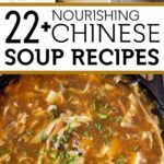 the cover of nourishing chinese soup recipes