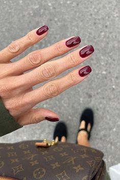 fall nails, fall nail ideas, trendy nails, fall fashion looks, fall outfit ideas Smink Inspiration, Her Nails, Makijaż Smokey Eye, Minimalist Nails, Classy Nails, Funky Nails, 가을 패션