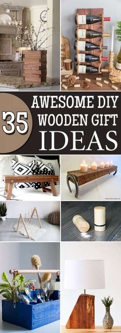 wooden gift ideas that are easy to make