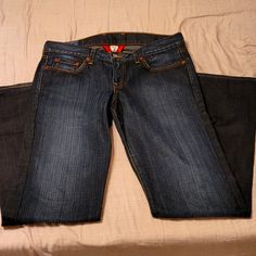 Never Worn Lucky Jeans In Dark Blue Wash. Zipper Fly. Very Flattering. Will Take Most Reasonable Offers. Western Wear Outfits, Lucky Jeans, Pretty Clothes, Lucky Brand Jeans, Jeans Color, Brand Jeans, Dream Clothes, Aesthetic Outfits, Western Wear