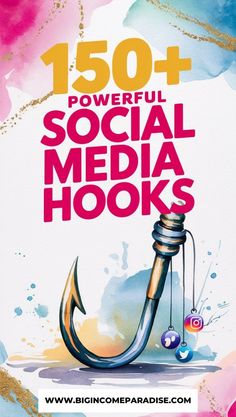 150+ Powerful Social Media Hooks That’ll Help You Go Viral Social Media Marketing Business, Business Marketing, Marketing Tips, Social Media Marketing, Online Business, Social Media, Marketing, Instagram, Social Marketing