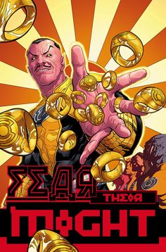 a man holding two gold rings in his hand and the words ratz on it