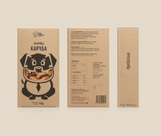 packaging design for kapaa dog treats