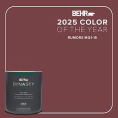 behr 2055 color of the year rummers mo3 - 15 is shown