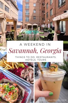 a weekend in savannah, georgia things to do and restaurants