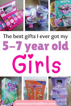 Find the best gifts for girls aged 5-7! Explore this Amazon gift guide for unique and practical ideas that girls will love. Ideal for birthdays or any special celebration! #GiftForGirls5to7 #5YearOldGiftIdeas #BirthdayGiftGirl #GiftsForKids Best Gifts For Girls 4-6, Birthday Gifts For 6 Year Girl, Gifts For 5 Year Girl, Wonder Activities, Amazon Gift Guide, Kids Craft Box, Art Books For Kids, 25 Birthday, Unique Gift Baskets