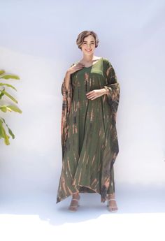 Olive Kaftan Plus Size, Loose Fit, Maxi Length Kaftan Summer, Poolside Party Vacation Dress Holiday, Boho Maxi Chic Resort Kaftan Beach Wear - Etsy Resort Kaftan, Poolside Party, Vacation Dress, Boho Maxi, Vacation Dresses, Beach Wears, Beach Wear, Holiday Dresses, Loose Fitting