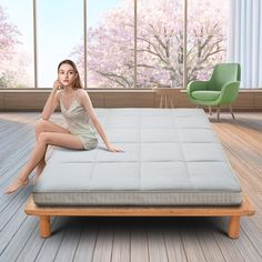 #ad Find ideas and inspiration for NAIZEA Twin Size Japanese Floor Tatami Mattress Futon Mattress Tatami Pad?Gray, Furniture