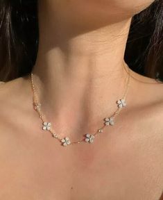 3 Ct Round Cut Simulated Diamond 14K Yellow Gold Finish Womens Flower Necklace Gold And Diamond Necklace, Gold Flower Necklace, Diamond Necklace Wedding, Beautiful Diamond Necklace, Orchid Necklace, Man Made Diamonds, Women Necklace, Diamond Flower, Care Bear