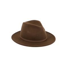 Brown Leather Fedora For Fall, Classic Brown Flat Brim Felt Hat, Brown Short Brim Fur Felt Hat, Classic Brown Felt Hat With Curved Brim, Brown Leather Fedora For Winter, Brown Leather Felt Hat For Fall, Brown Wool Fedora With Flat Brim, Brown Felt Fedora With Curved Brim, Brown Fur Felt Fedora Hat